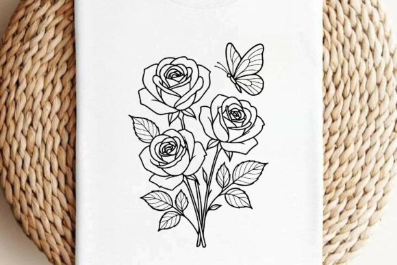Download Rose Bouquet Free Clipart Vector Design - Rose Collection