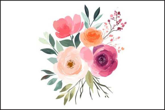 Download Bestselling Rose Bouquet Vector Design - Rose Collection